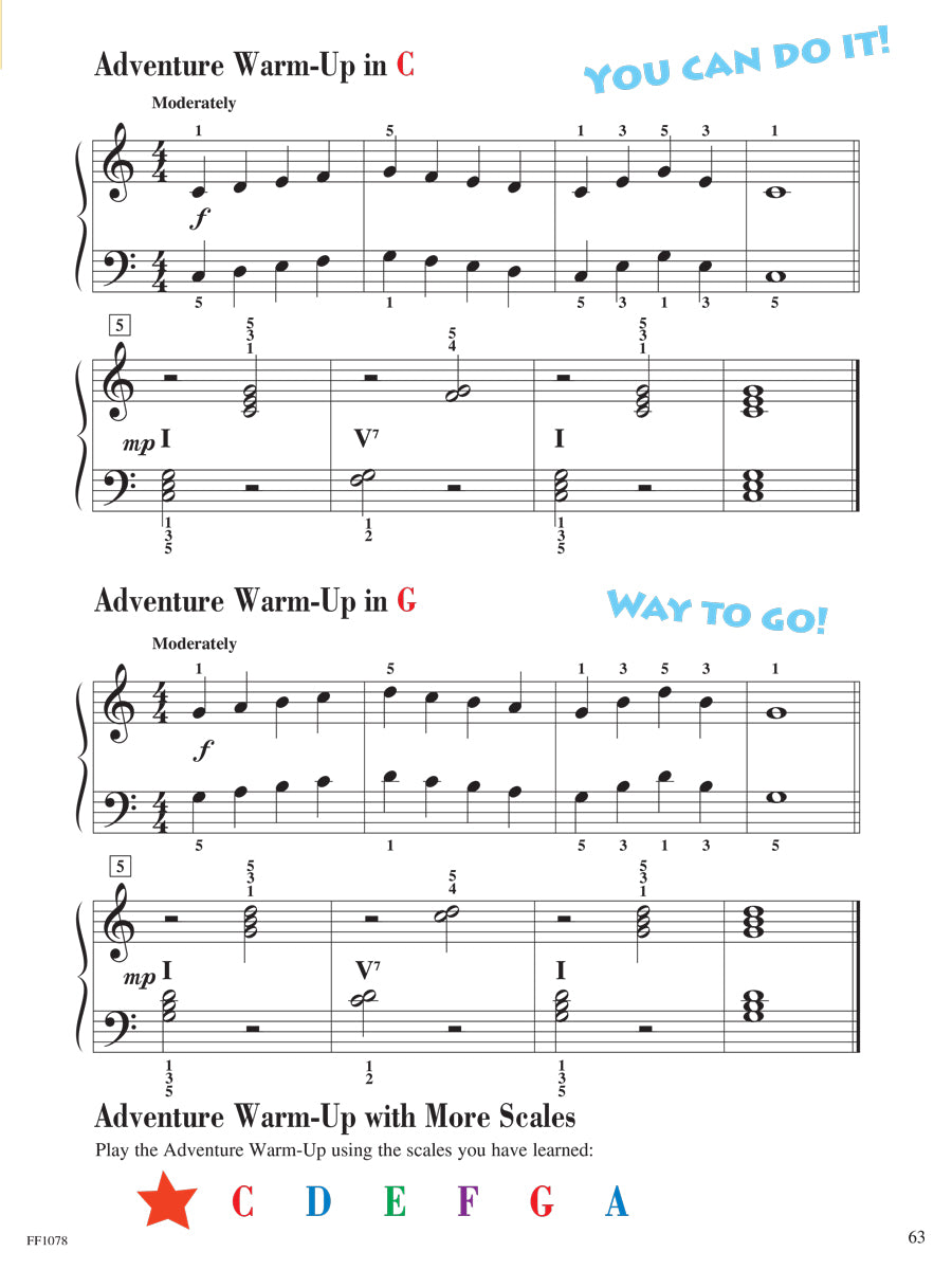 Piano Adventures® Level 1 Lesson Book – 2nd Edition