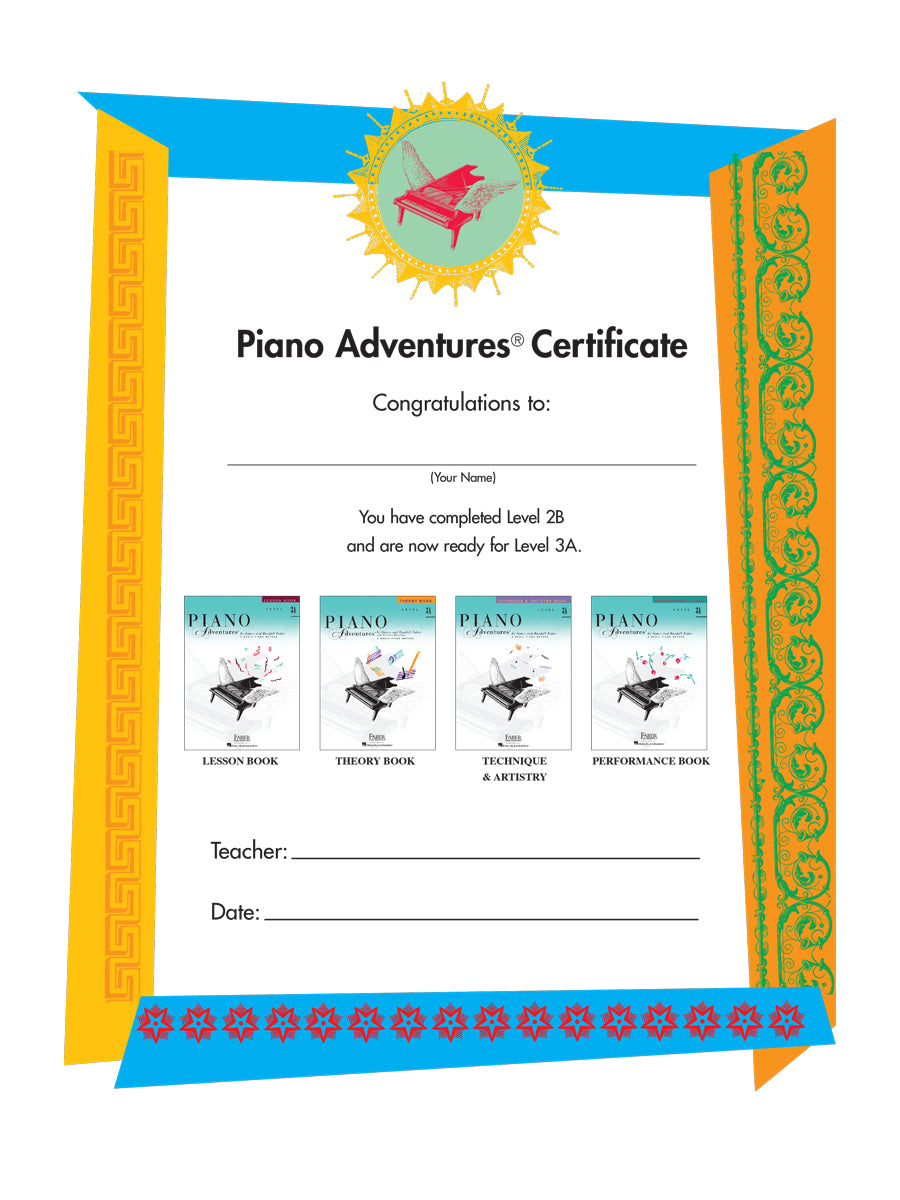 Piano Adventures® Level 2B Lesson Book – 2nd Edition