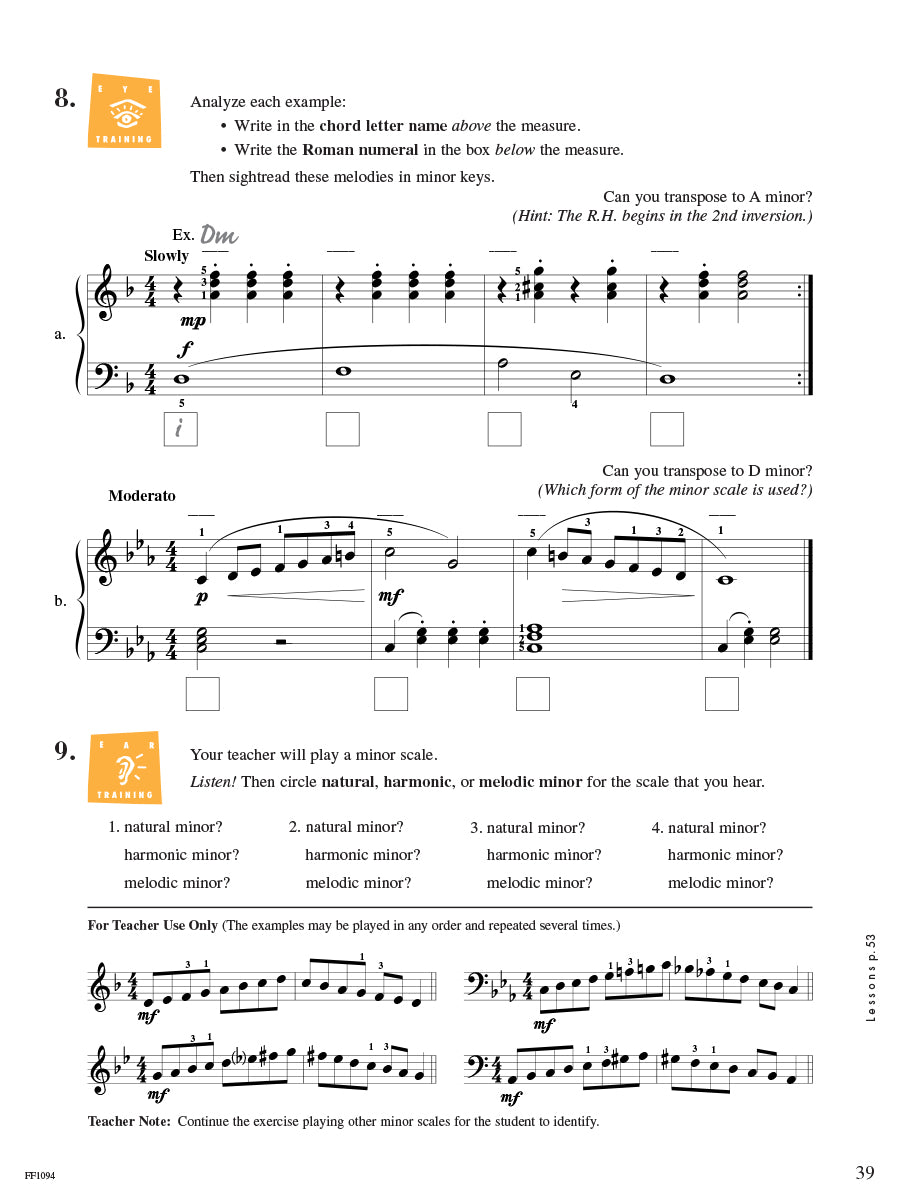 Piano Adventures® Level 5 Theory Book