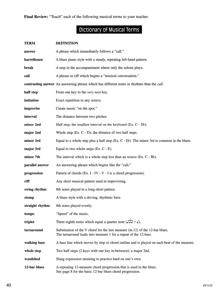 Discover Blues Improvisation