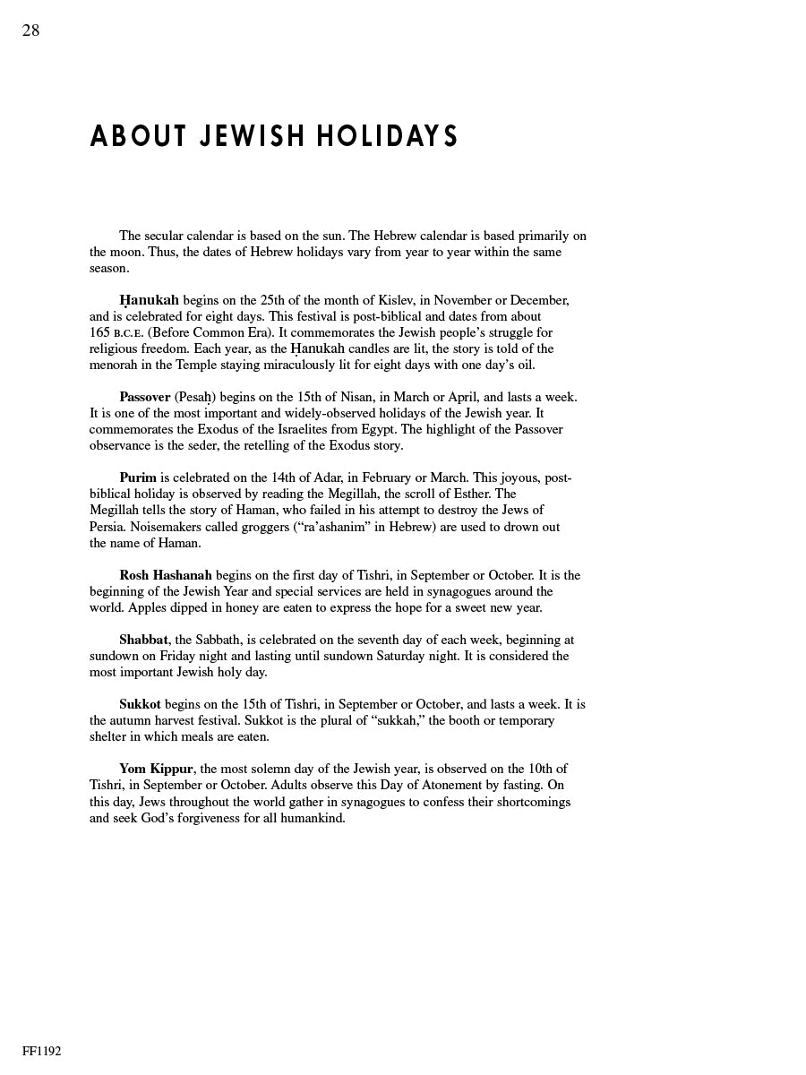 ChordTime® Piano Jewish Favorites