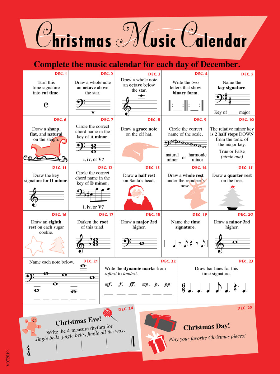 Piano Adventures® Level 3B Christmas Book