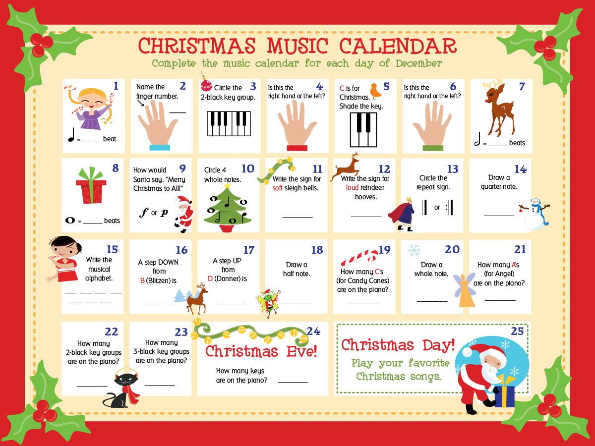 My First Piano Adventure® Christmas Book A
