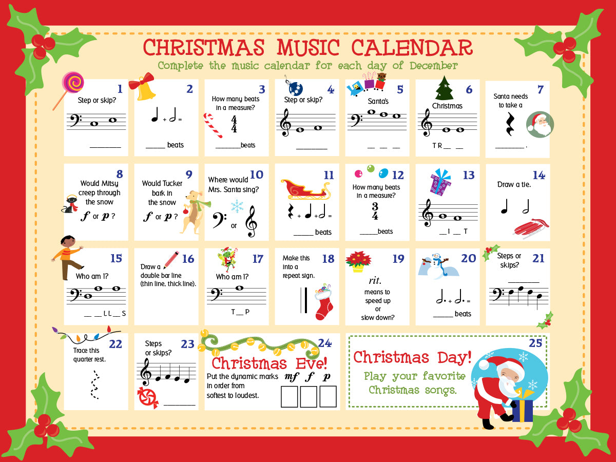 My First Piano Adventure® Christmas Book C