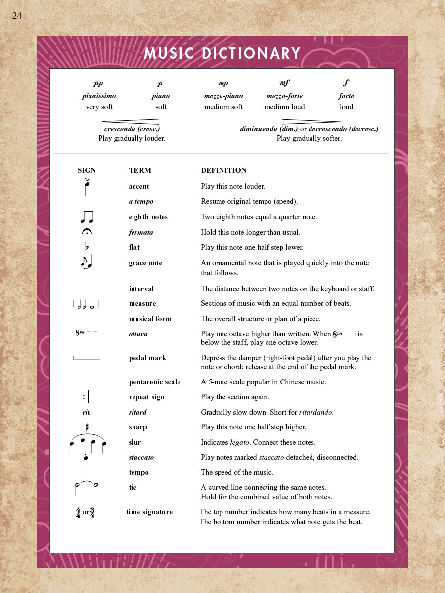 ShowTime® Piano Music from China