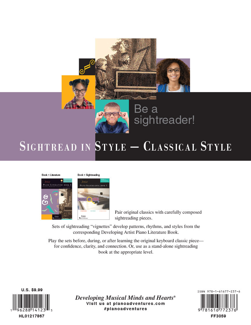 The Developing Artist Sightreading Book 1