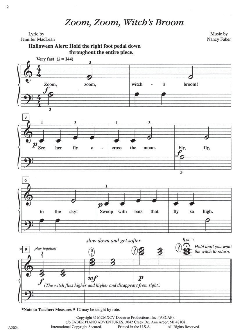 Zoom, Zoom, Witch's Broom