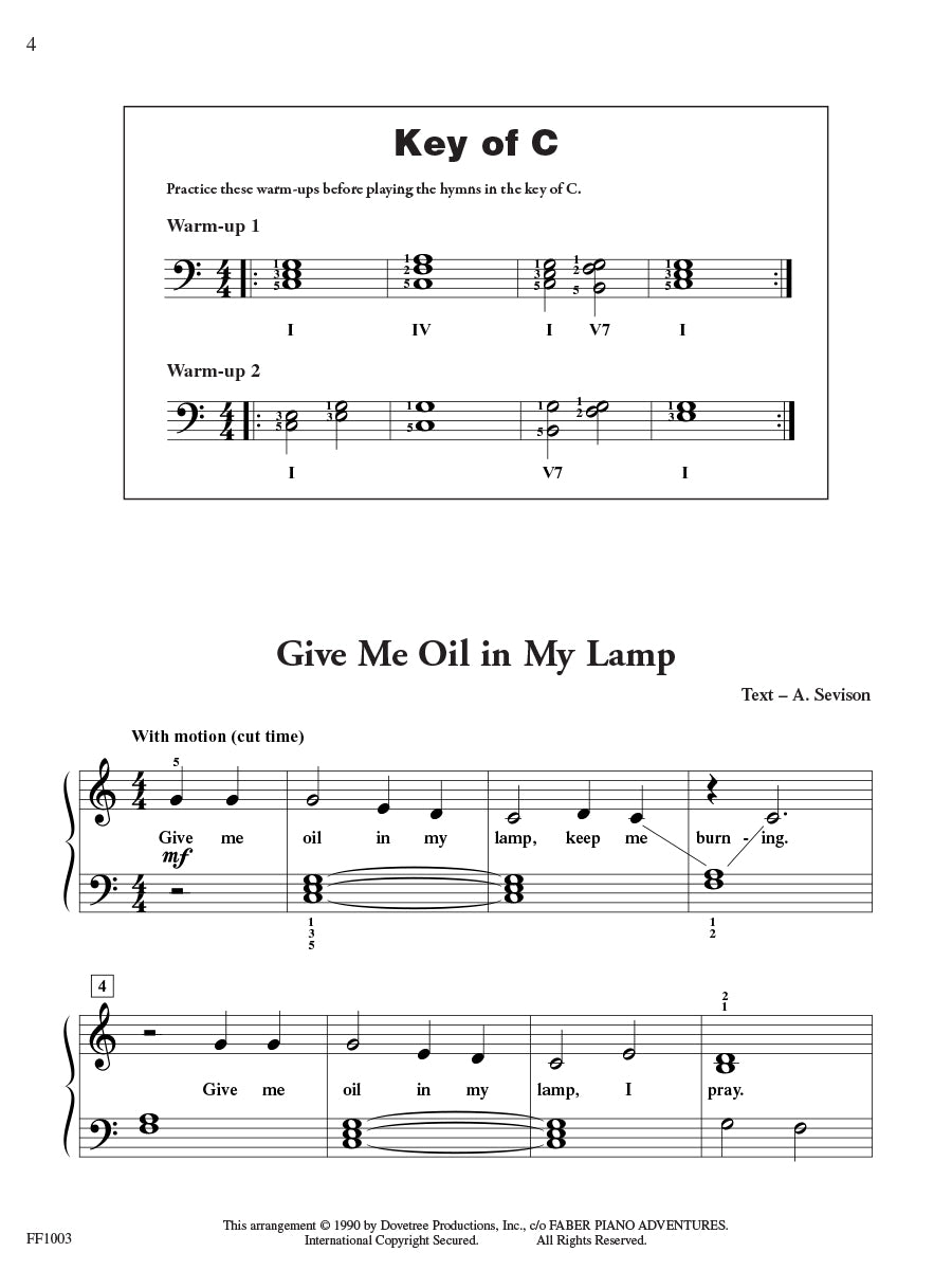 ChordTime® Piano Hymns