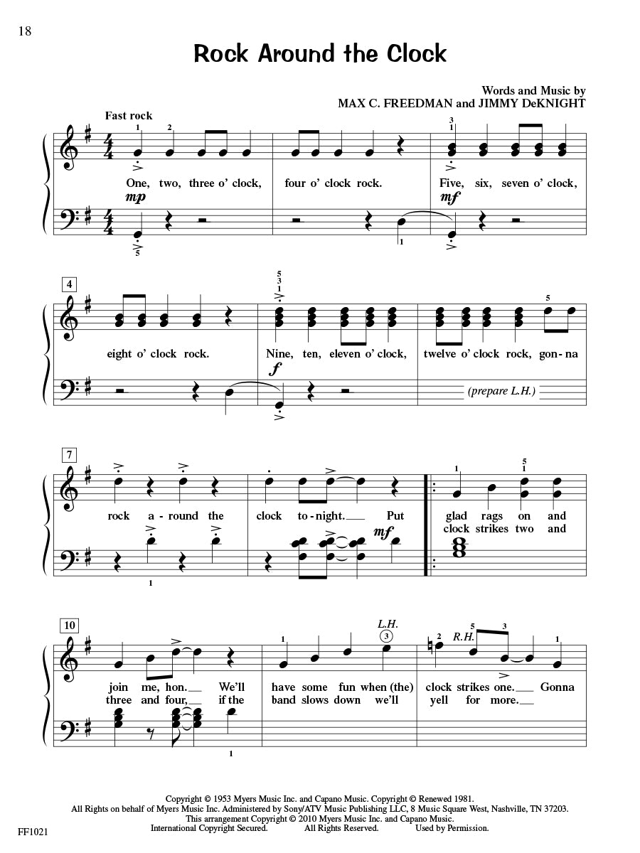 ChordTime® Piano Rock ‘n’ Roll