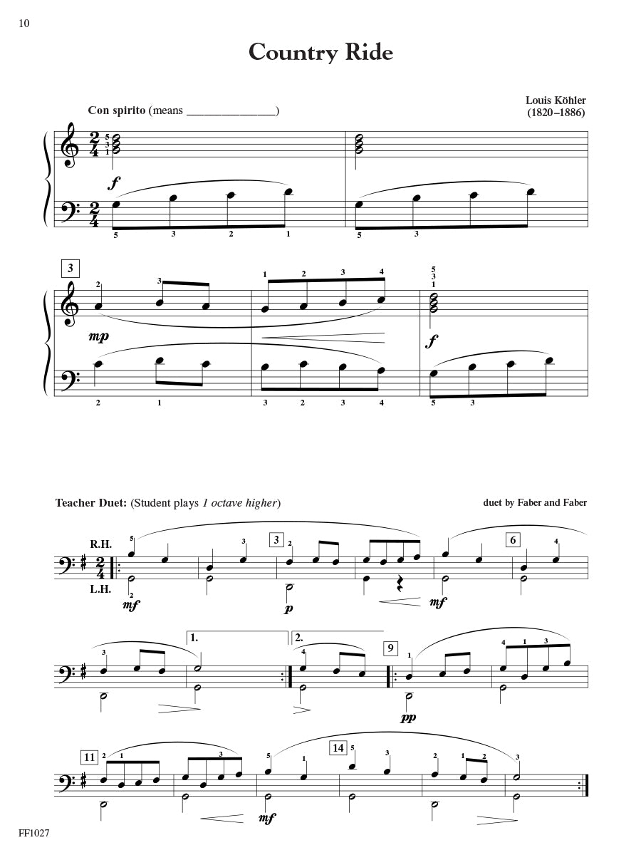 Preparatory Piano Literature