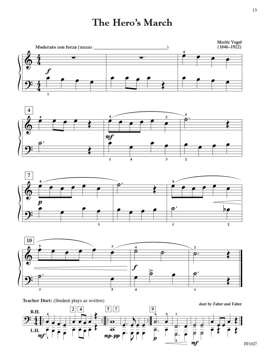 Preparatory Piano Literature