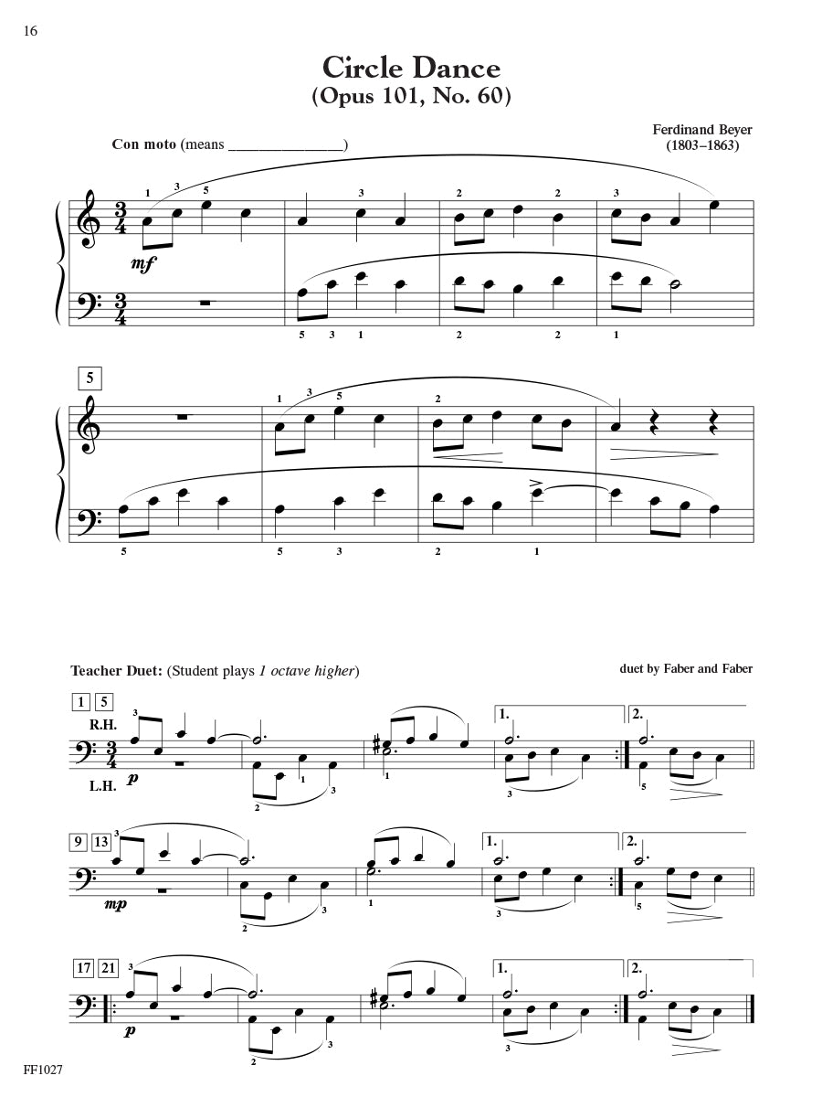 Preparatory Piano Literature
