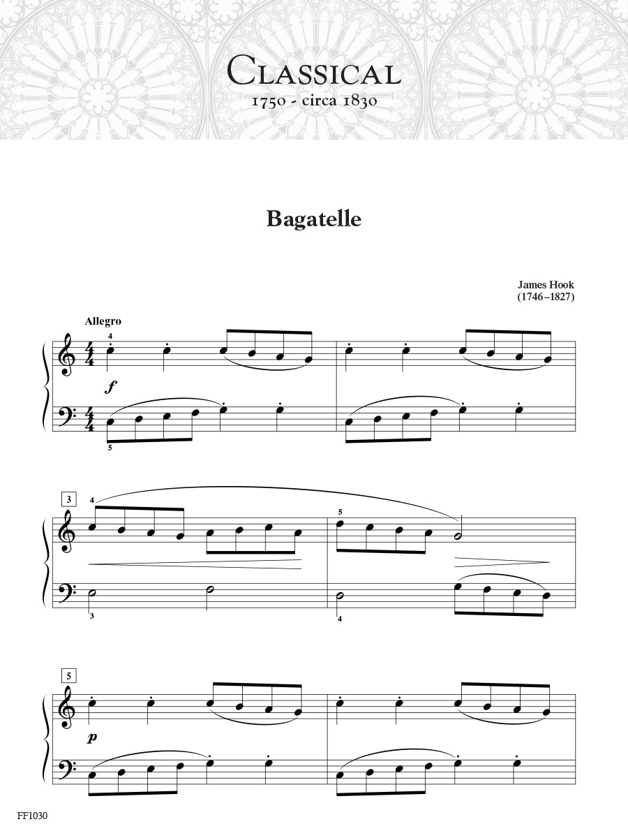 Piano Literature Book 1