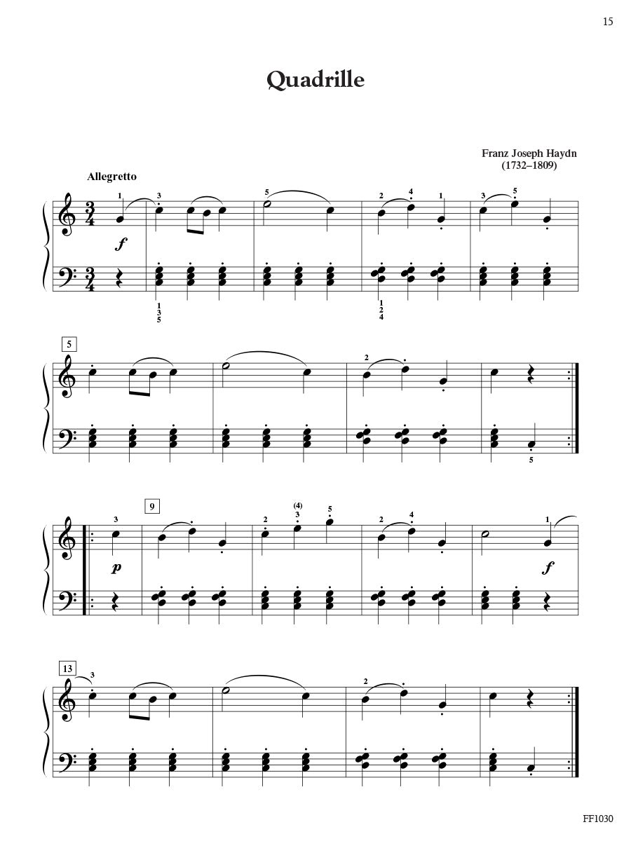 Piano Literature Book 1