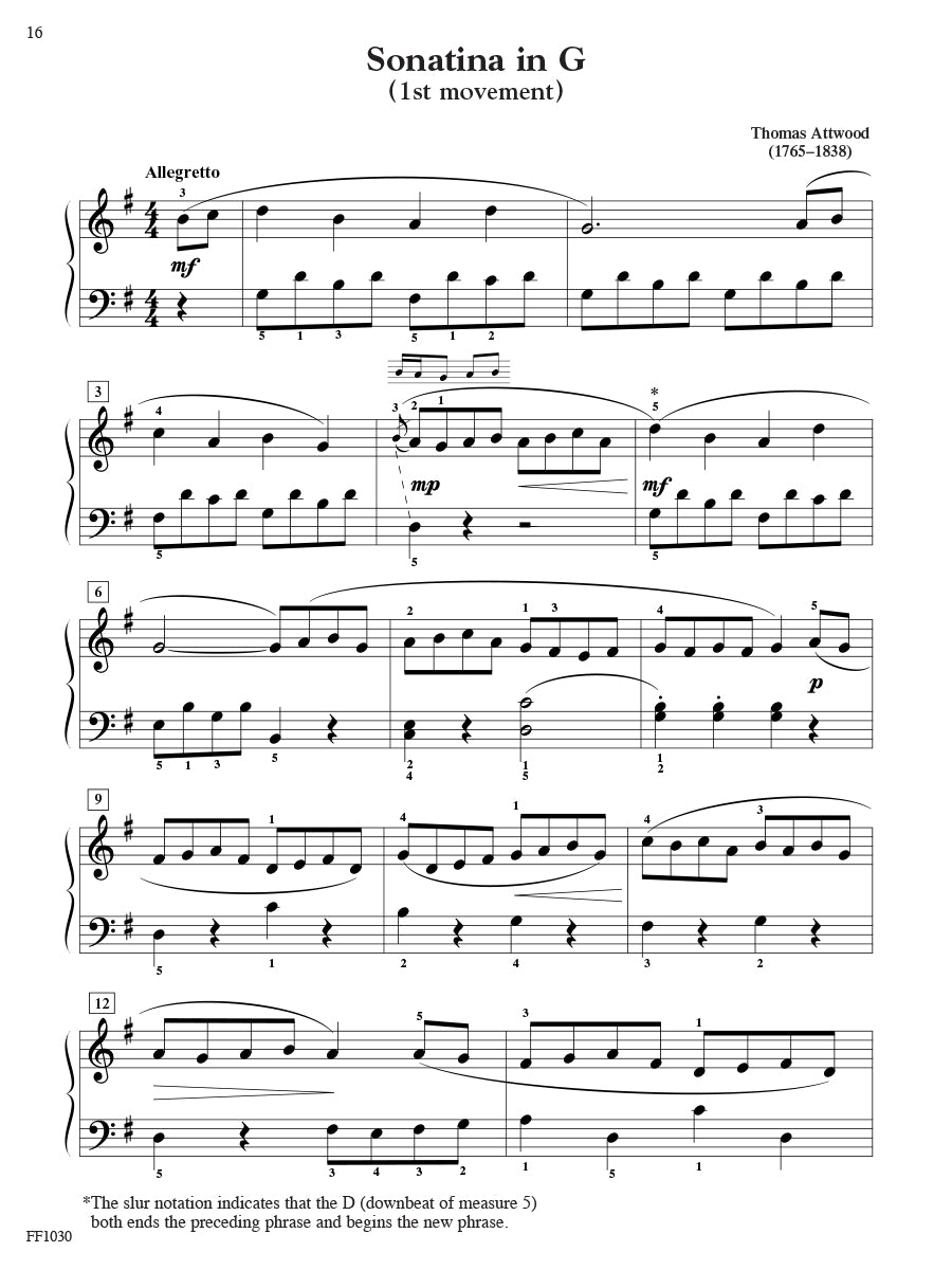 Piano Literature Book 1