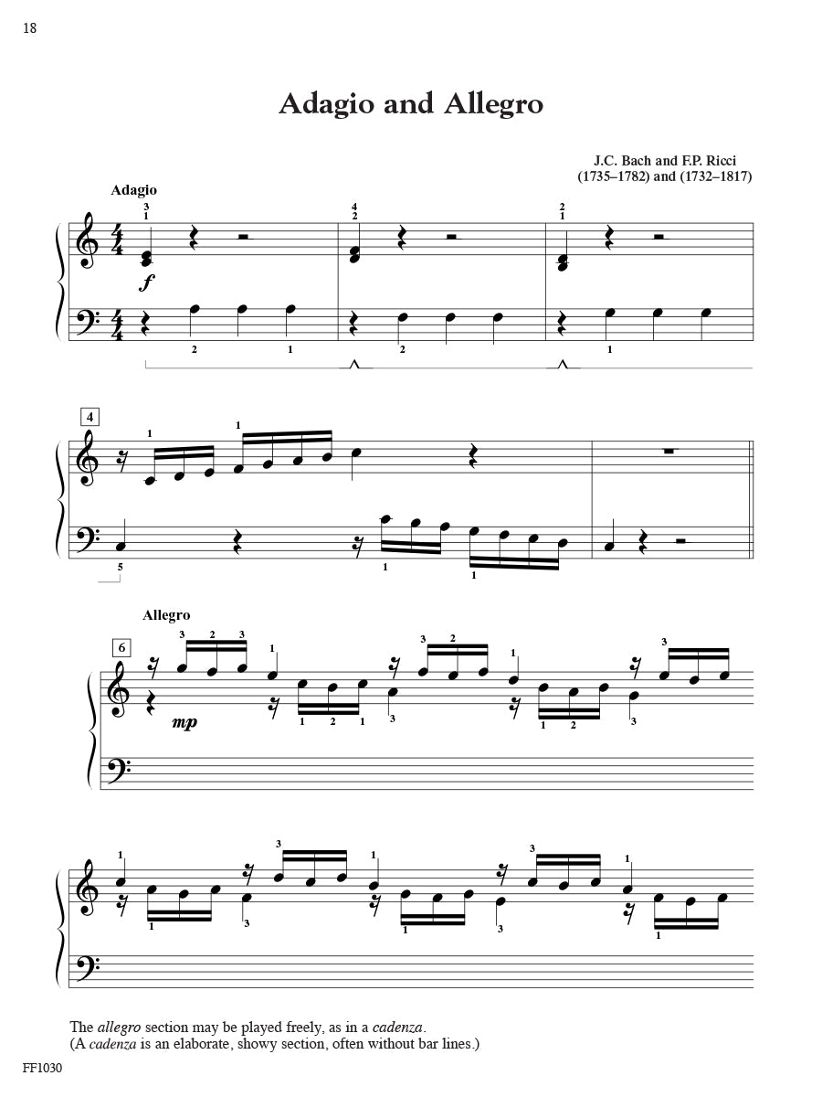 Piano Literature Book 1