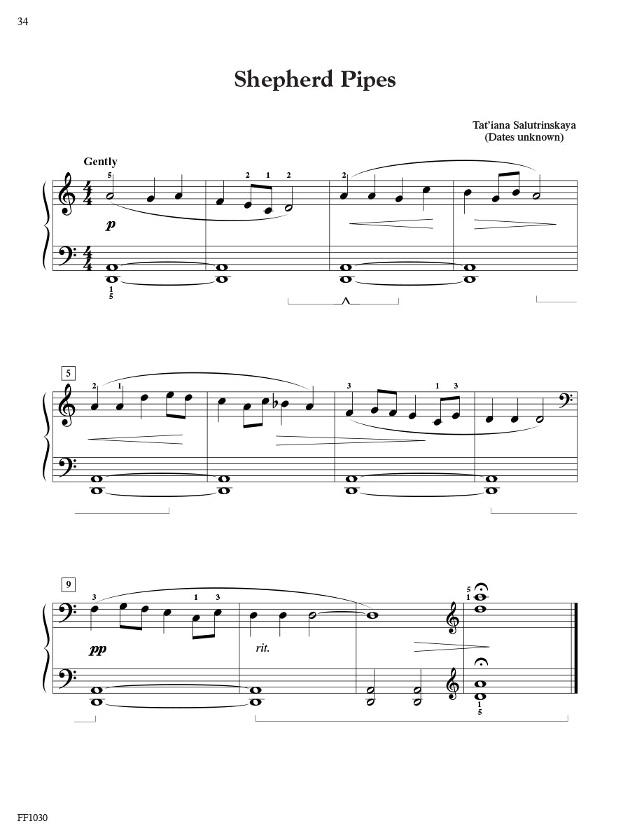 Piano Literature Book 1