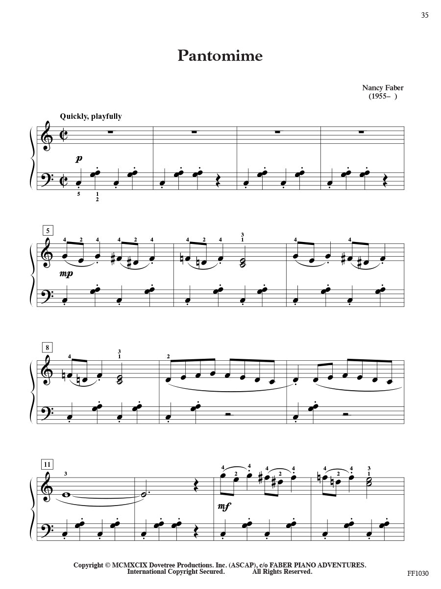 Piano Literature Book 1