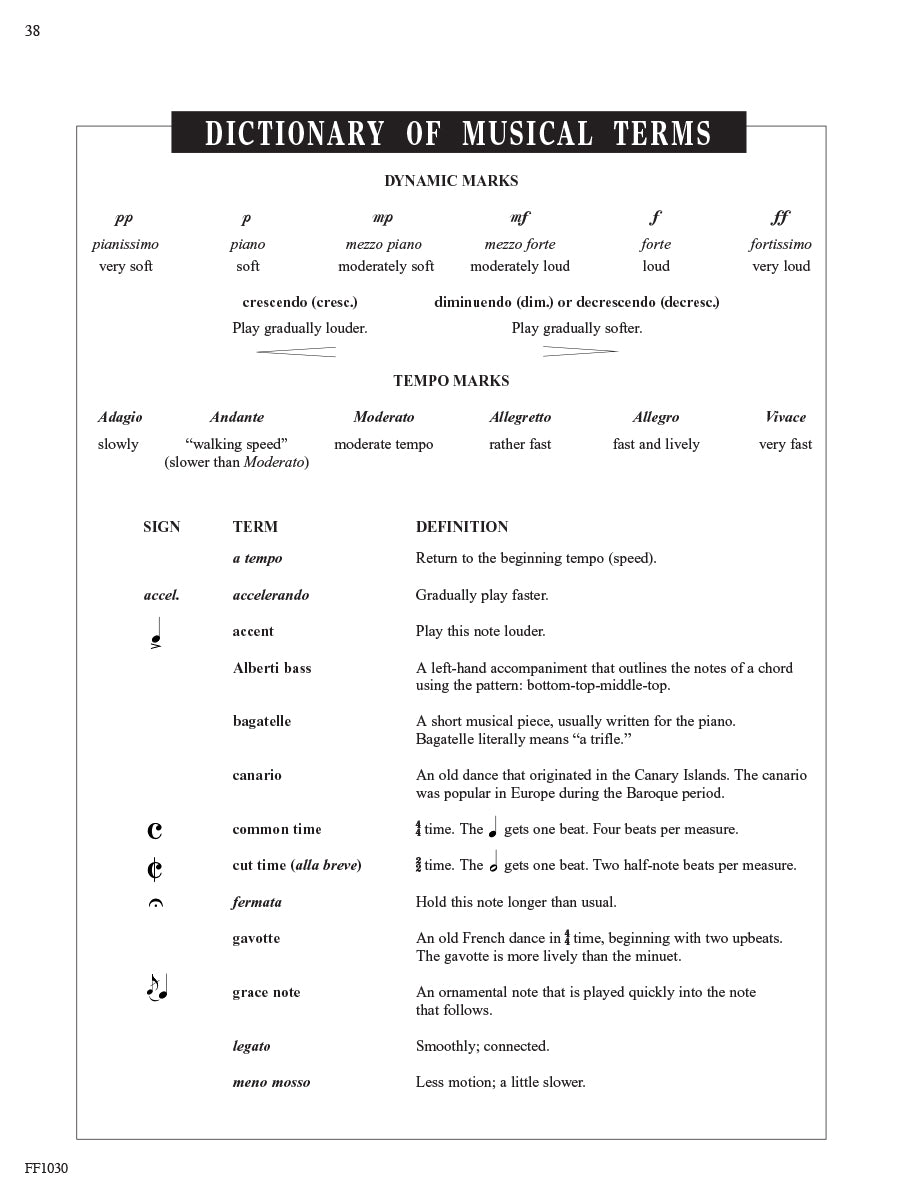 Piano Literature Book 1