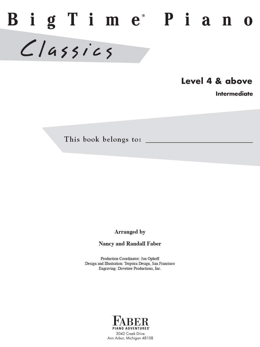 BigTime® Piano Classics