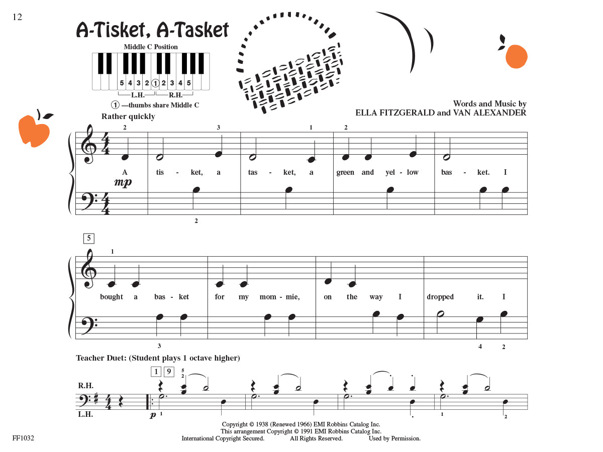 PreTime® Piano Kids’ Songs