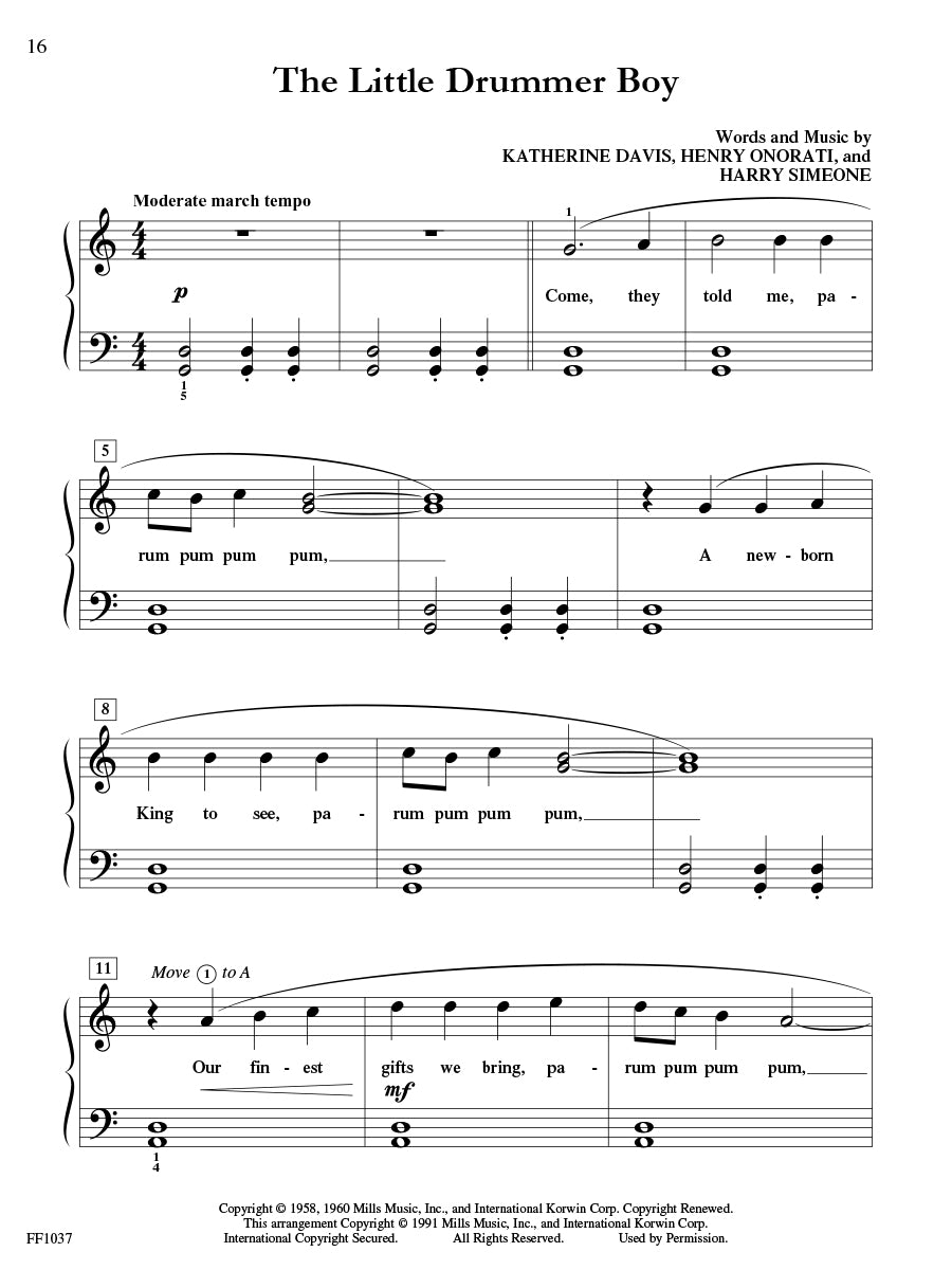 ShowTime® Piano Christmas