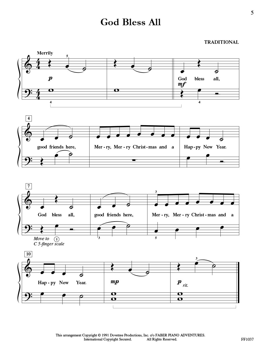 ShowTime® Piano Christmas