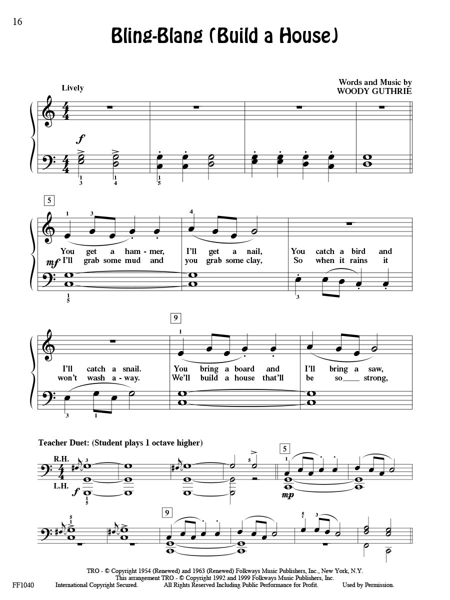 ShowTime® Piano Kids’ Songs