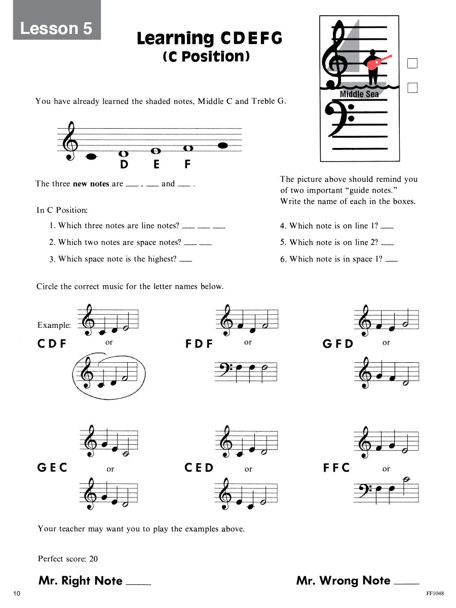 I Can Read Music Book 1