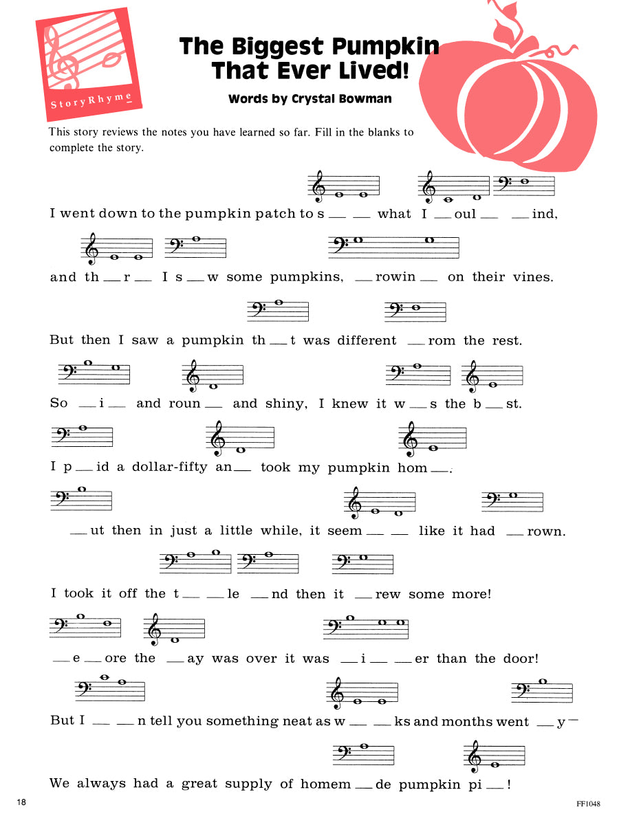 I Can Read Music Book 1