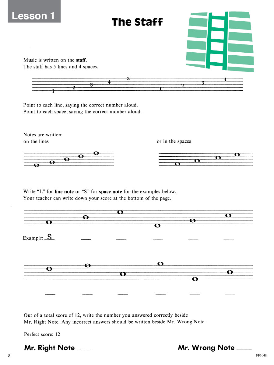 I Can Read Music Book 1