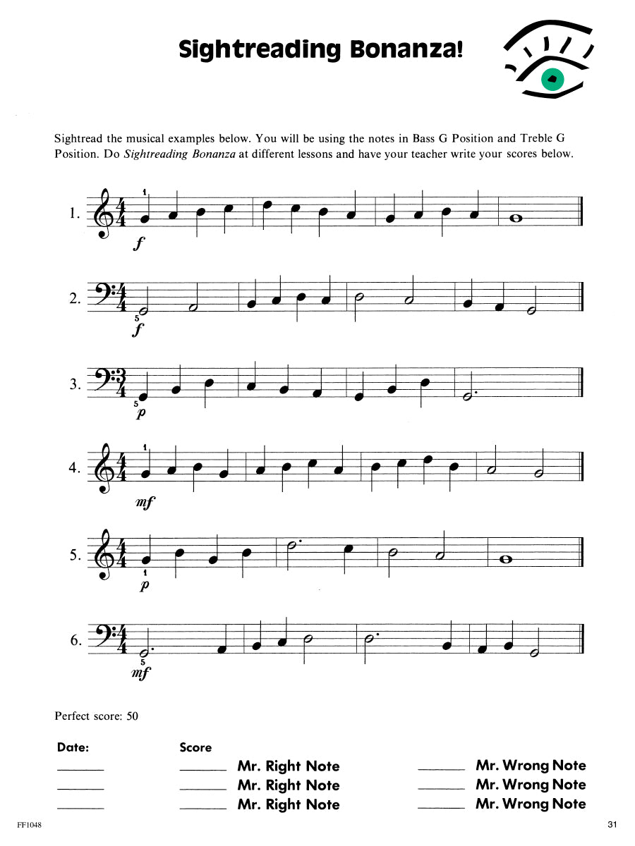 I Can Read Music Book 1