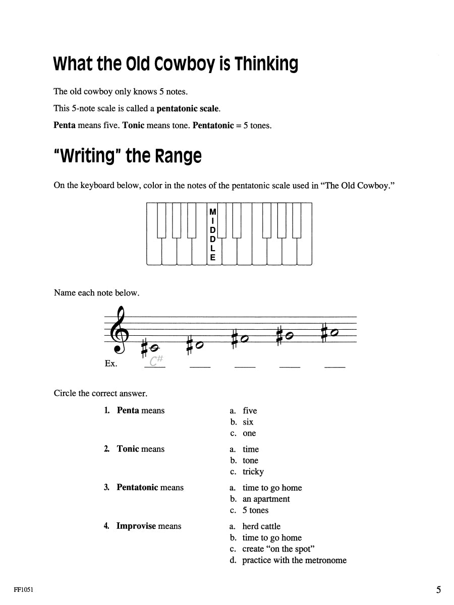 Discover Beginning Improvisation
