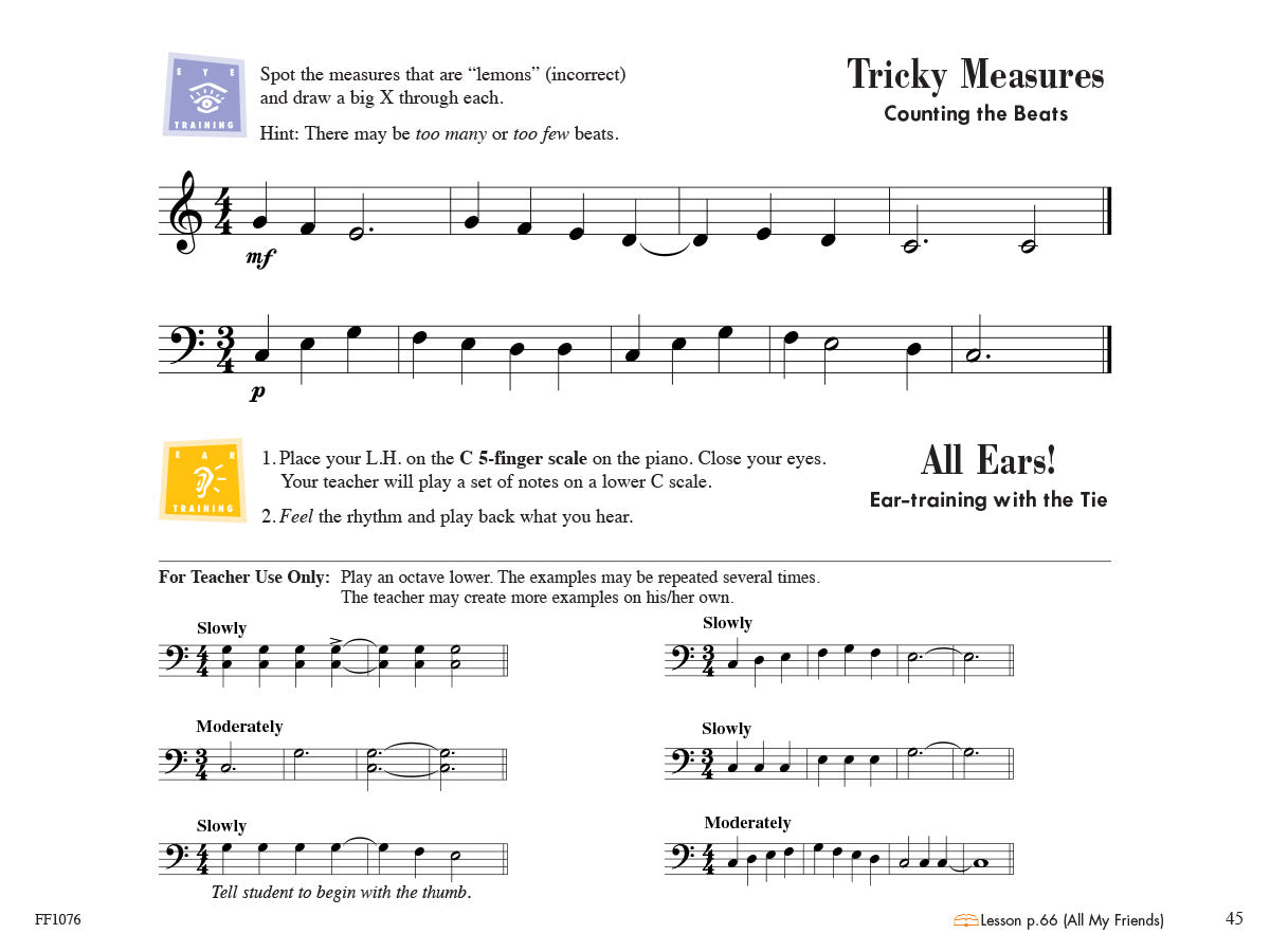 Piano Adventures® Primer Level Theory Book – 2nd Edition