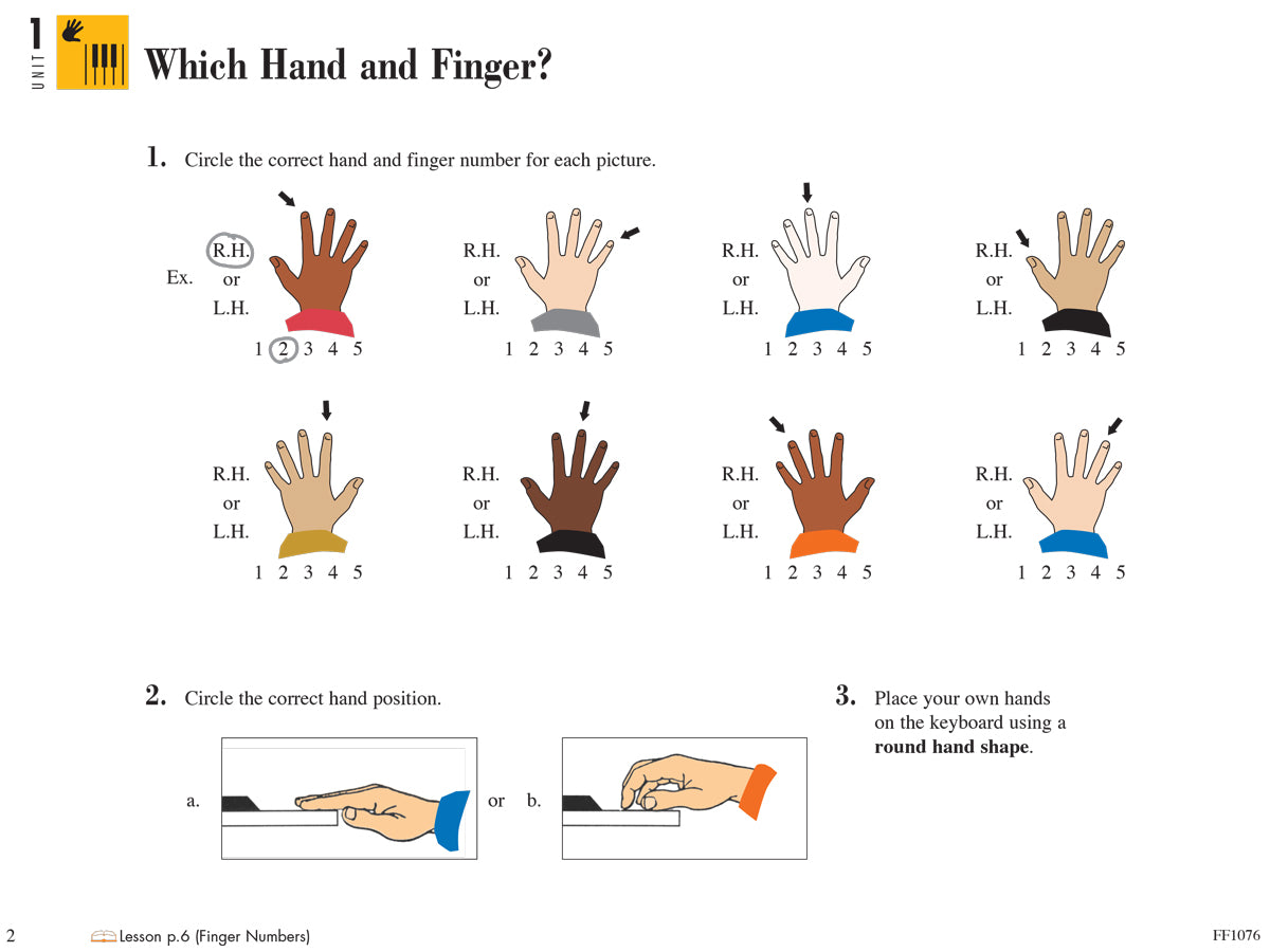 Piano Adventures® Primer Level Theory Book – 2nd Edition