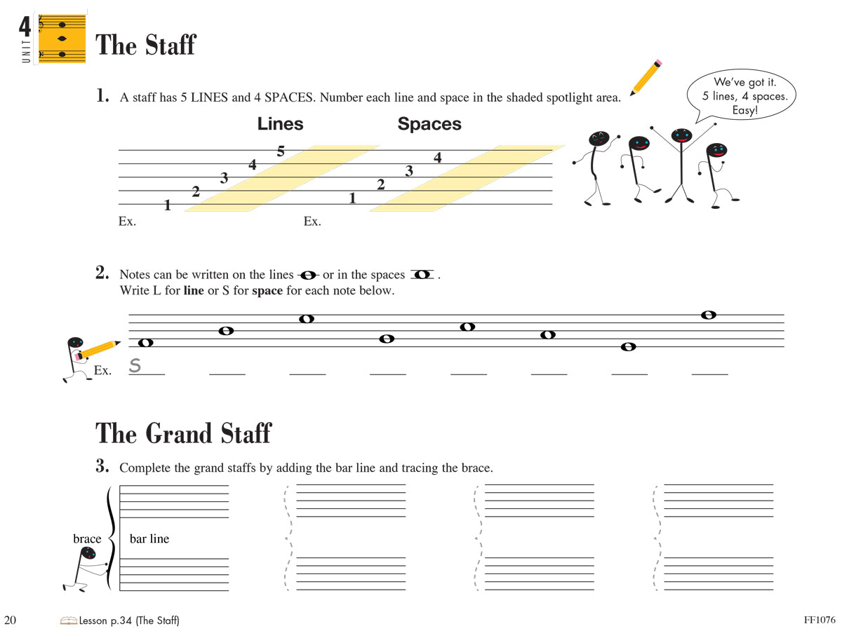 Piano Adventures® Primer Level Theory Book – 2nd Edition