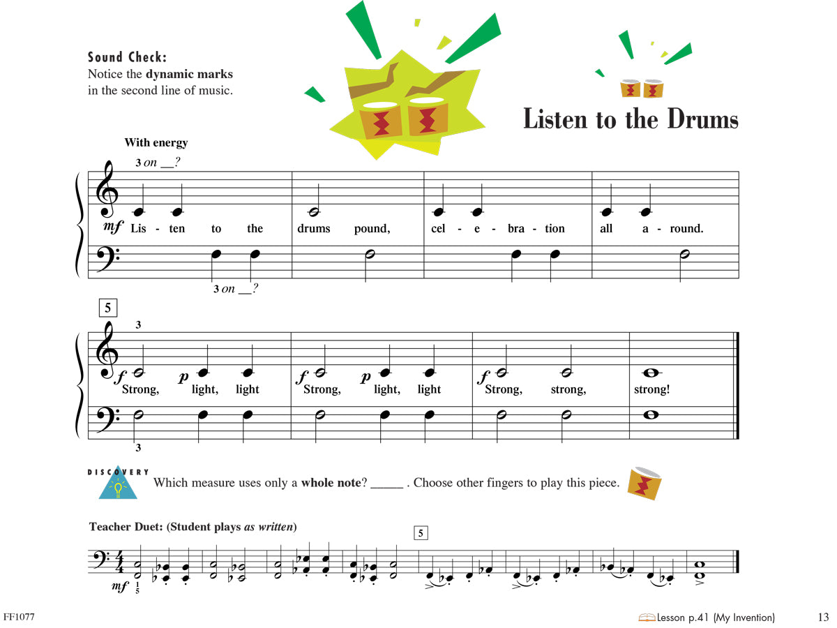 Piano Adventures® Primer Level Performance Book – 2nd Edition