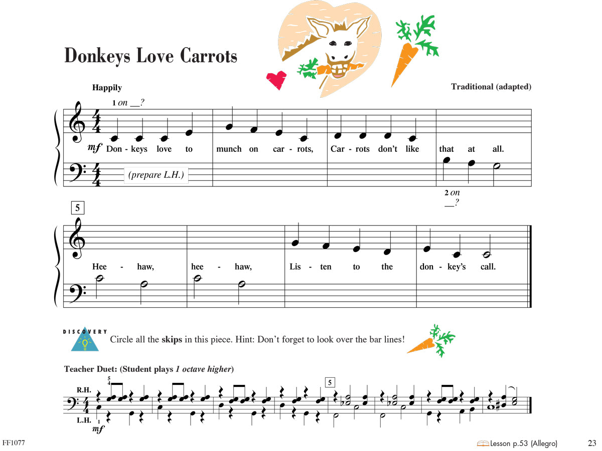 Piano Adventures® Primer Level Performance Book – 2nd Edition