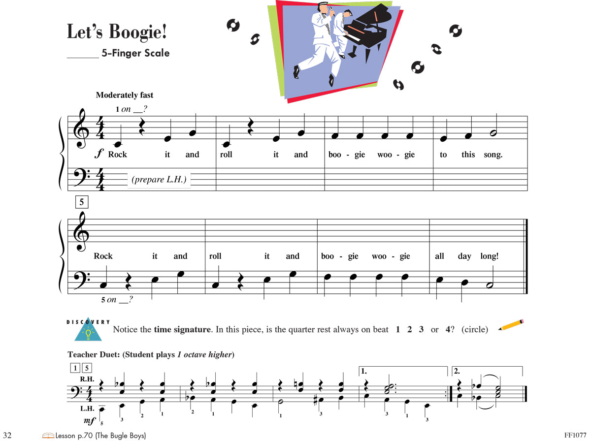 Piano Adventures® Primer Level Performance Book – 2nd Edition