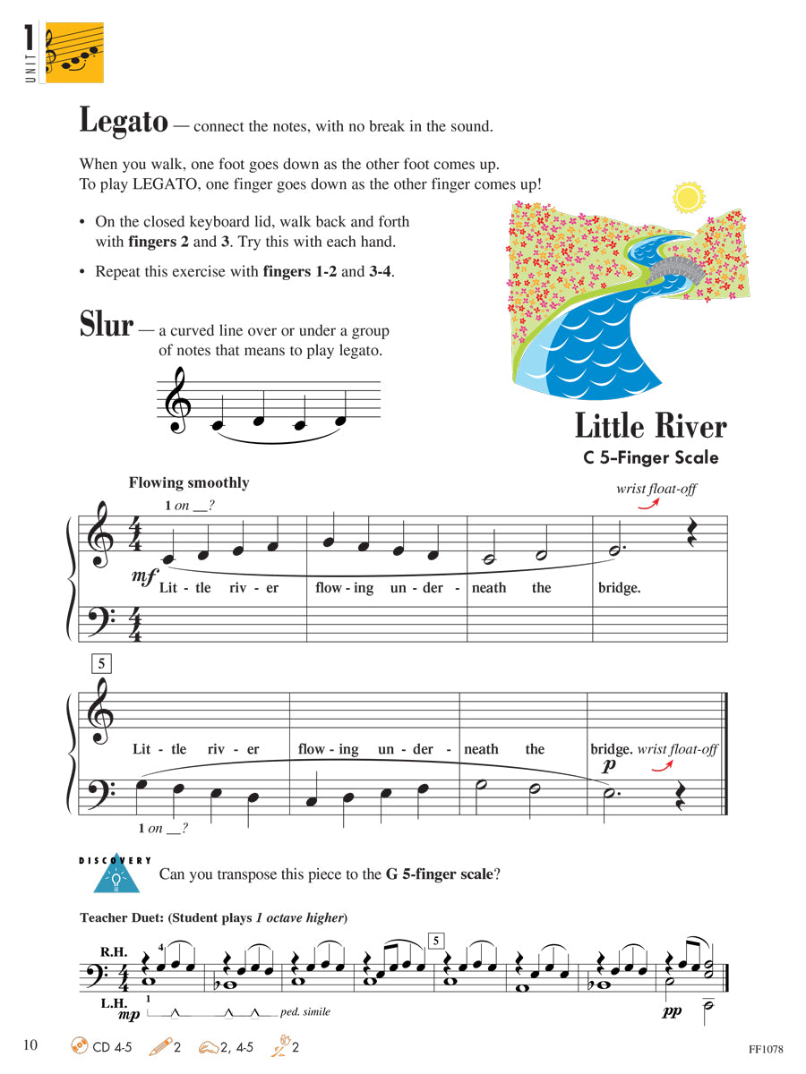 Piano Adventures® Level 1 Lesson Book – 2nd Edition