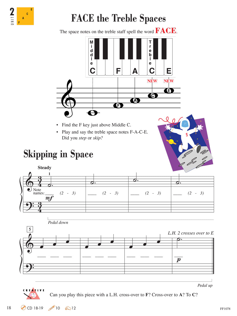 Piano Adventures® Level 1 Lesson Book – 2nd Edition