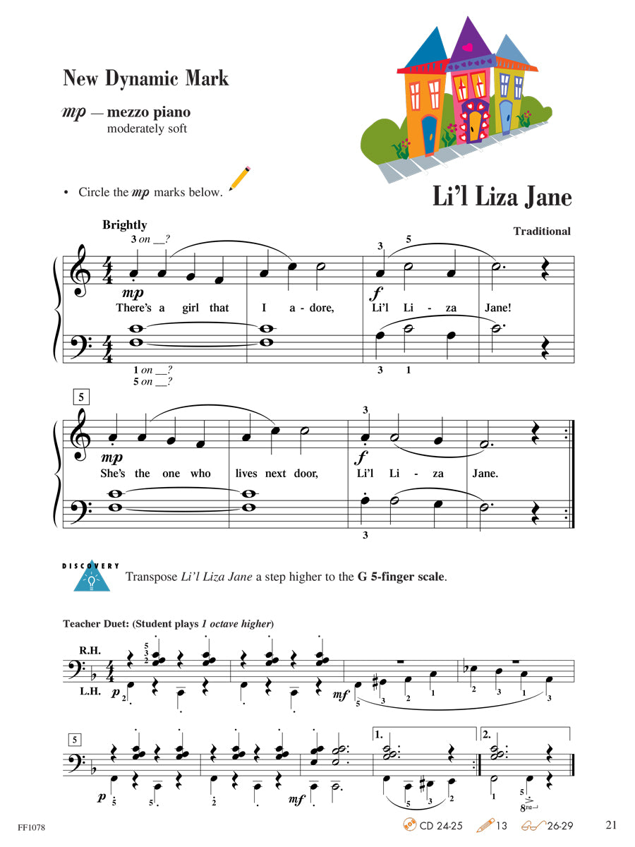 Piano Adventures® Level 1 Lesson Book – 2nd Edition