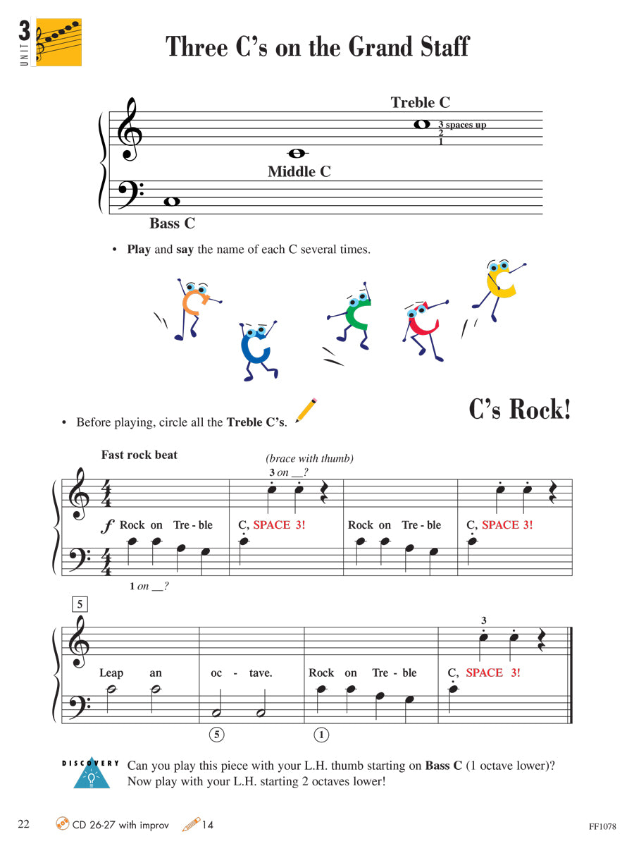 Piano Adventures® Level 1 Lesson Book – 2nd Edition