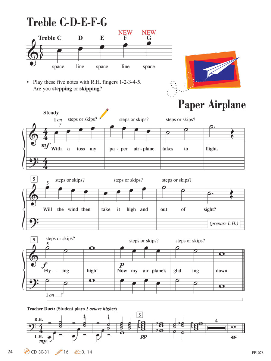 Piano Adventures® Level 1 Lesson Book – 2nd Edition