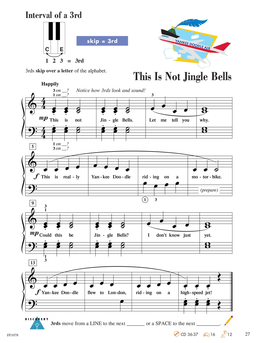 Piano Adventures® Level 1 Lesson Book – 2nd Edition