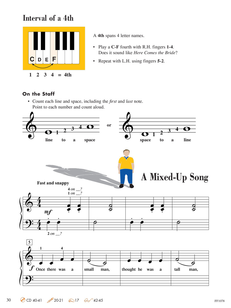 Piano Adventures® Level 1 Lesson Book – 2nd Edition