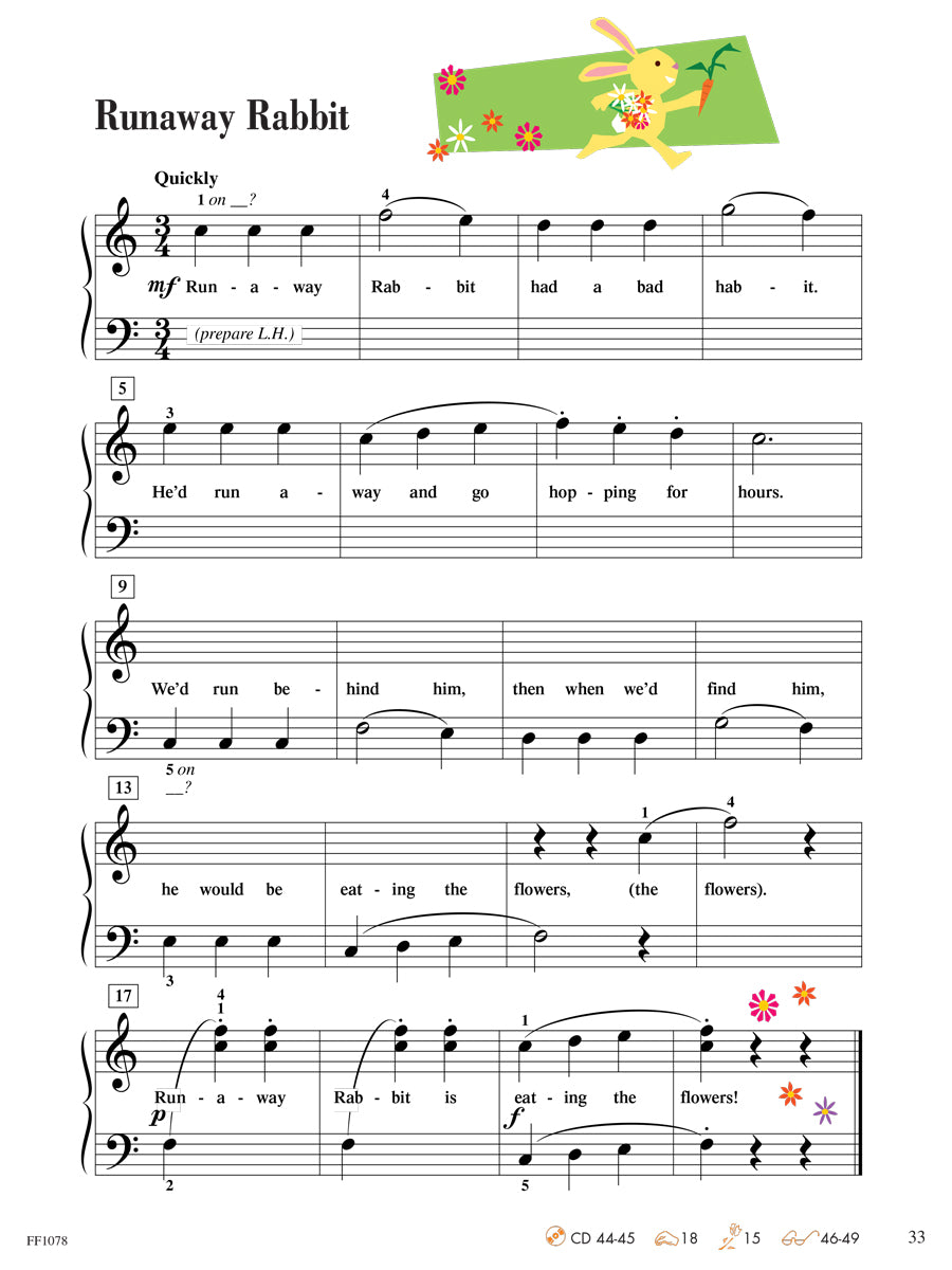 Piano Adventures® Level 1 Lesson Book – 2nd Edition