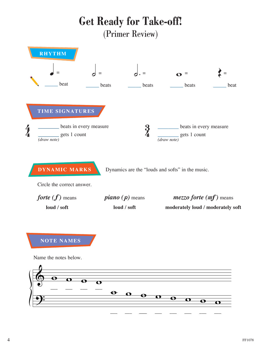 Piano Adventures® Level 1 Lesson Book – 2nd Edition
