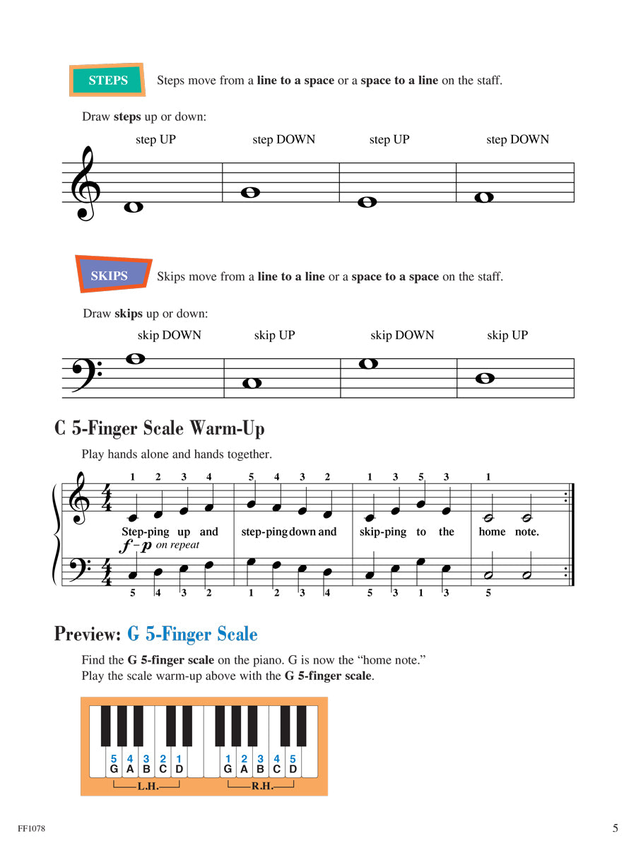 Piano Adventures® Level 1 Lesson Book – 2nd Edition