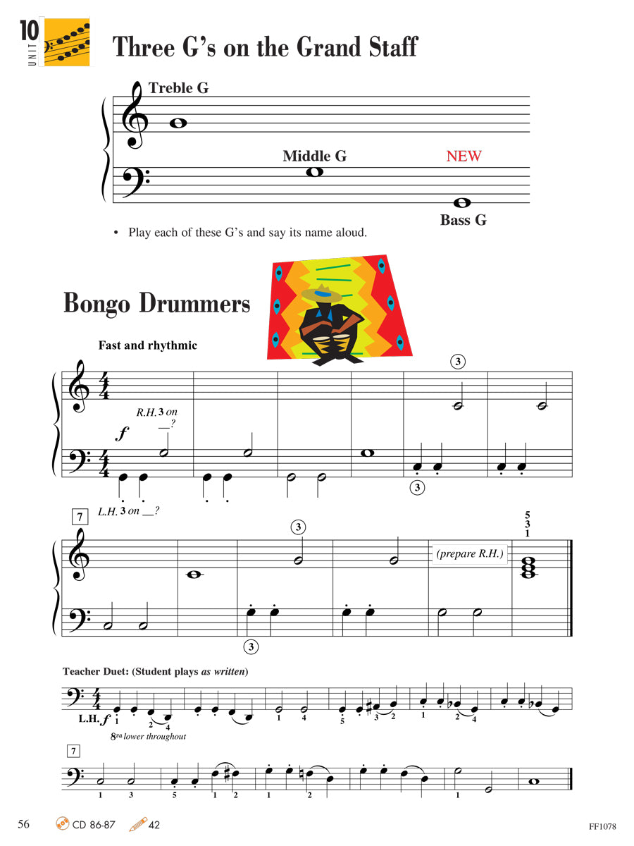 Piano Adventures® Level 1 Lesson Book – 2nd Edition